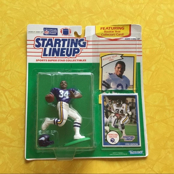 Starting Lineup, Herschel Walker, 1990. NIB